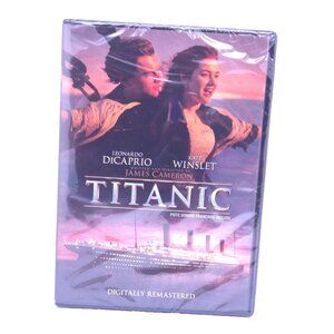Titanic DVD Digitally Remastered James Cameron Leonardo DiCapri Kate Winslet New
